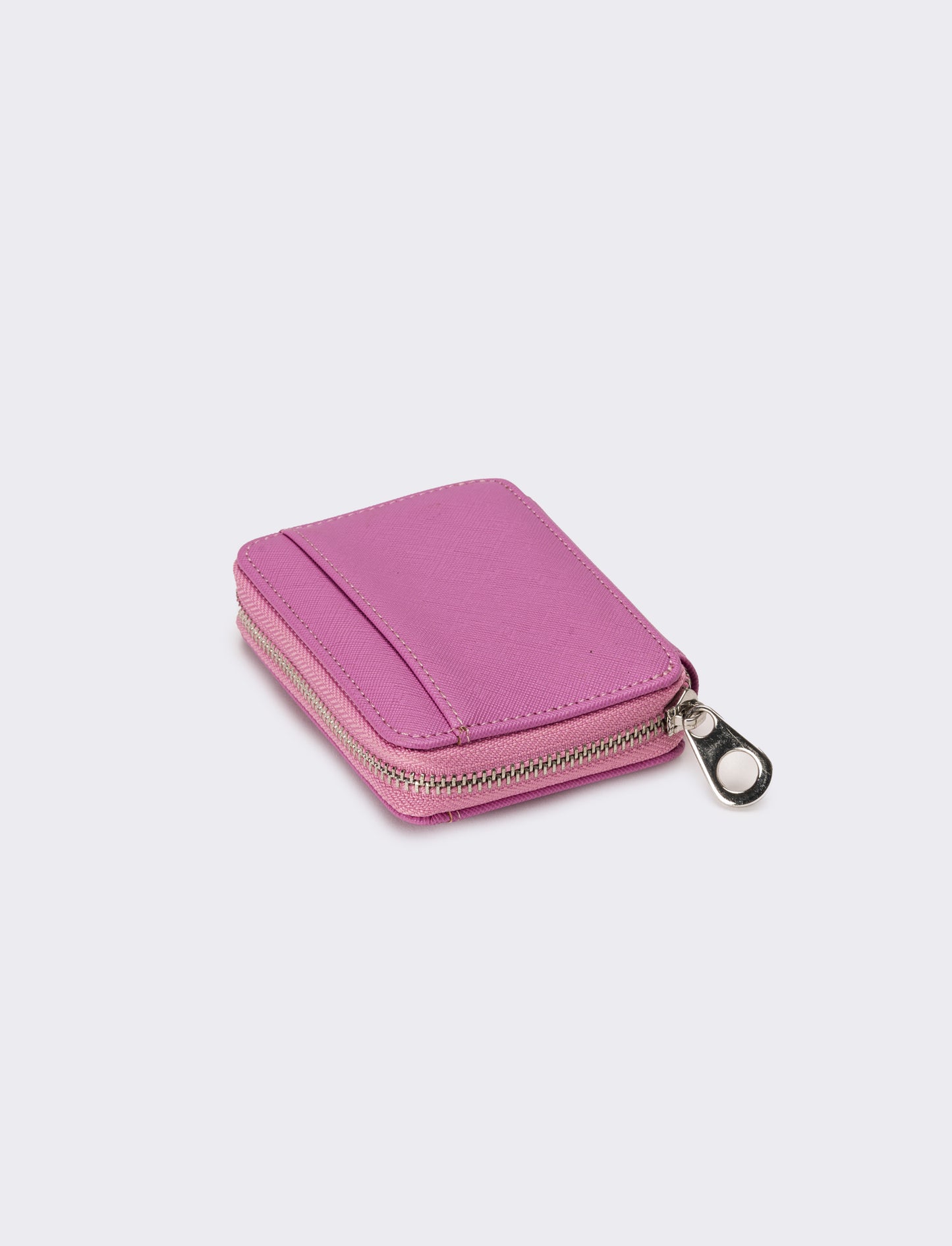 Portafogli donna con zip intorno - Rosa