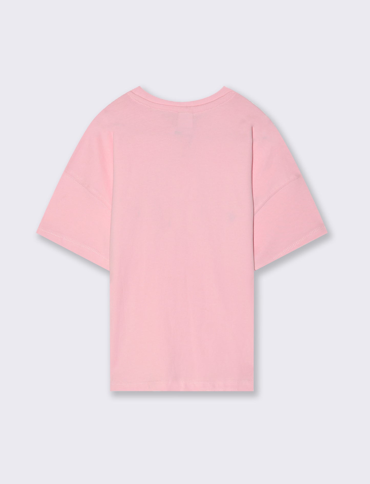 T-shirt regular mezza manica da bambina - Rosa