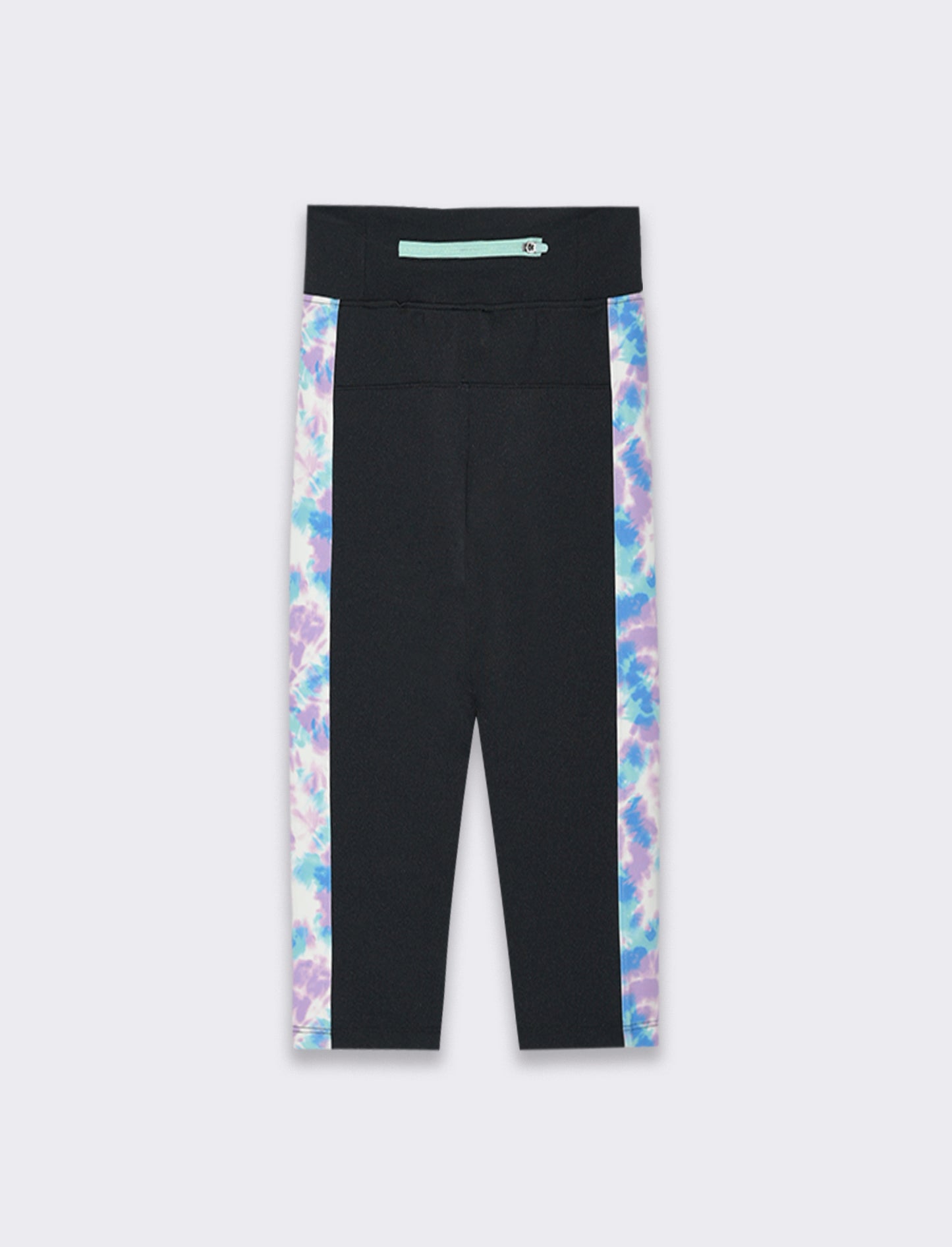 Leggings sportivo da bambina - Nero