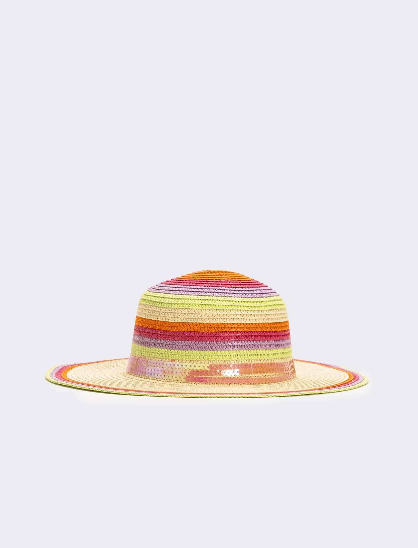Cappello bambina falda larga con pailletes - Multicolore