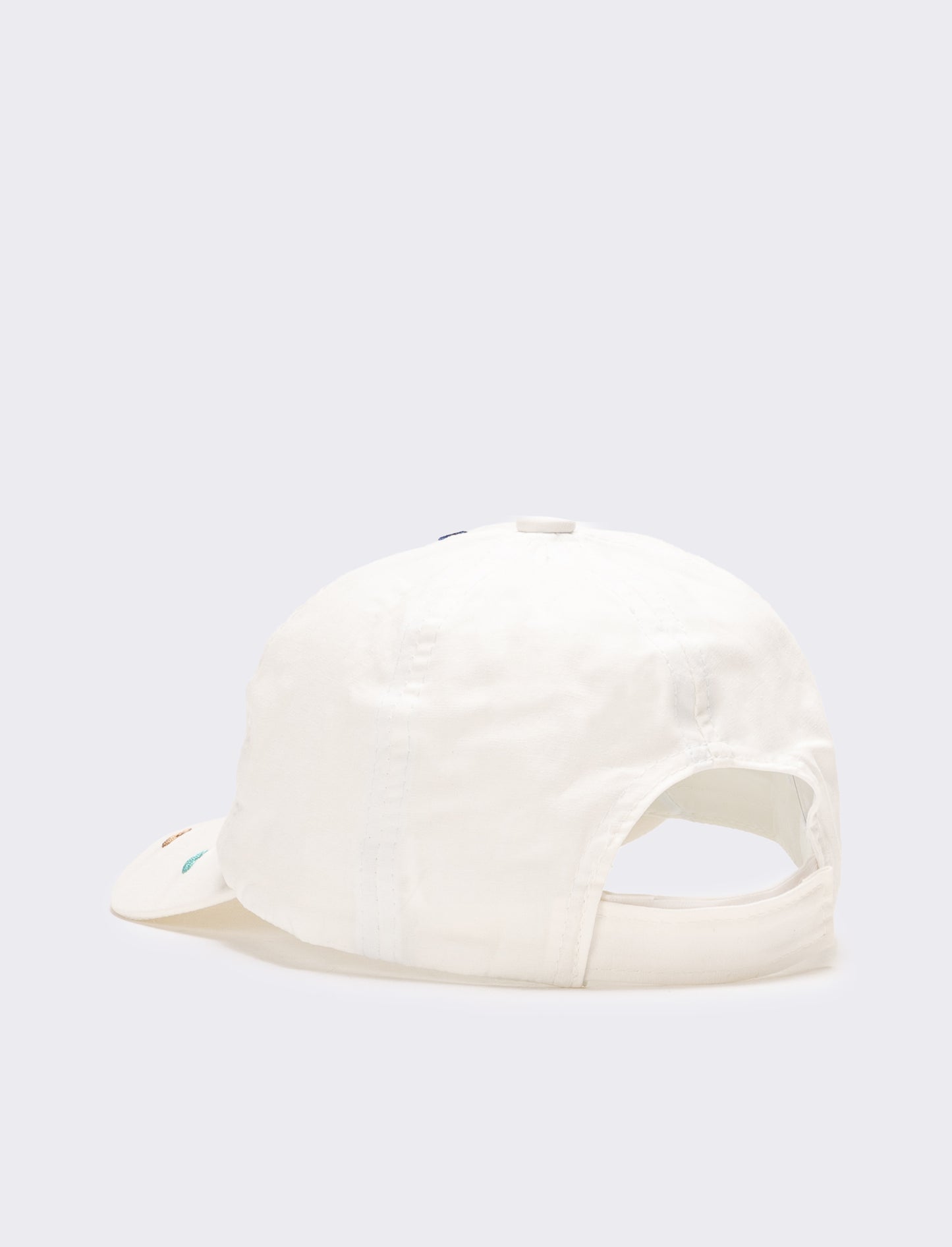 Cappello bambina baseball cuori ricamati - Bianco sporco