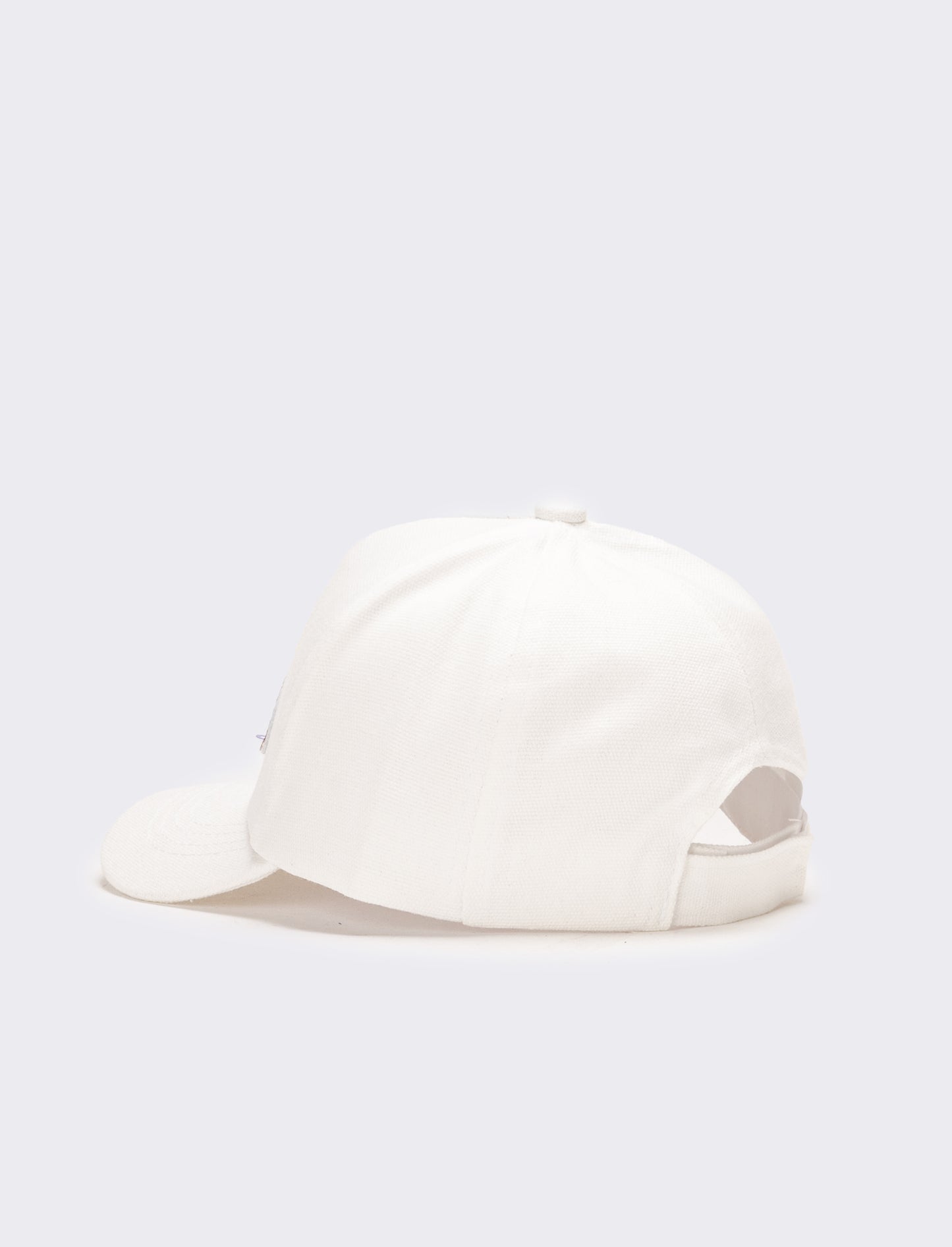 Cappello bambina baseball con rainbow - Bianco
