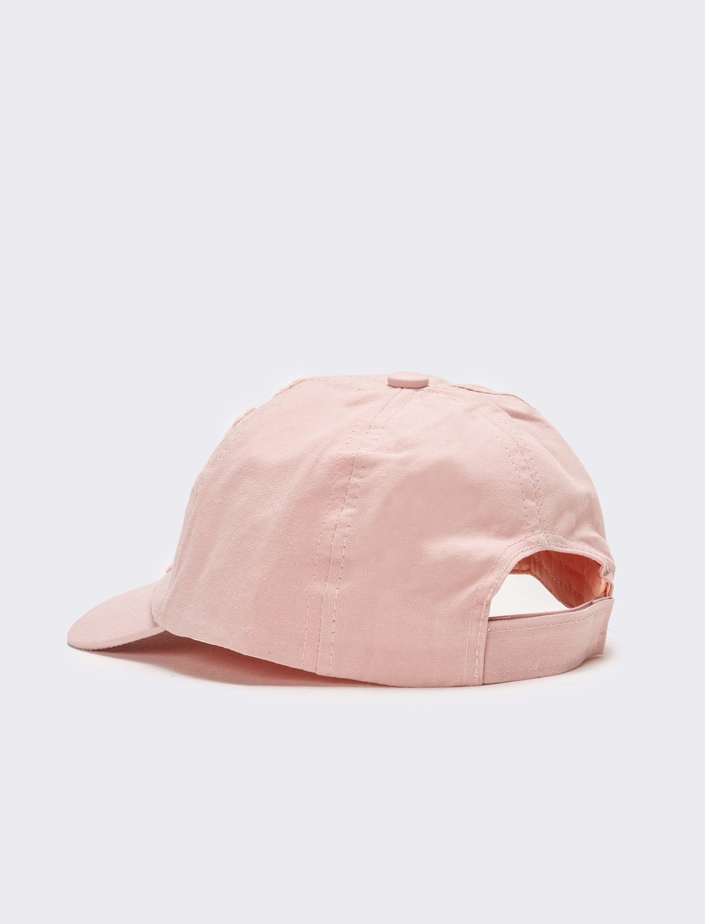 Cappello bambina baseball con margherite - Rosa