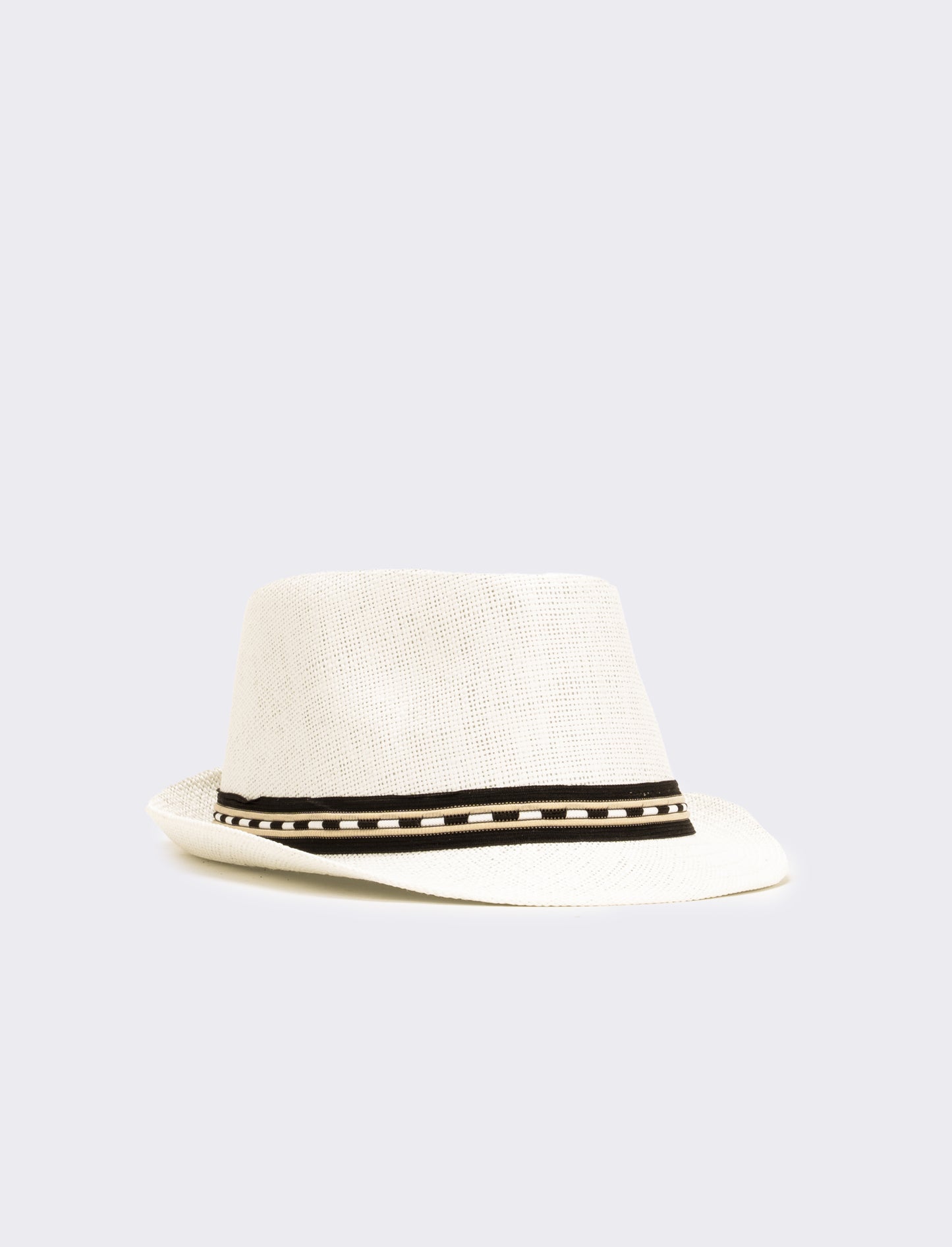 Cappello uomo borsalino paglia - Bianco natural