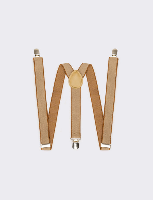 Bretelle bambino modelli assortiti - Beige