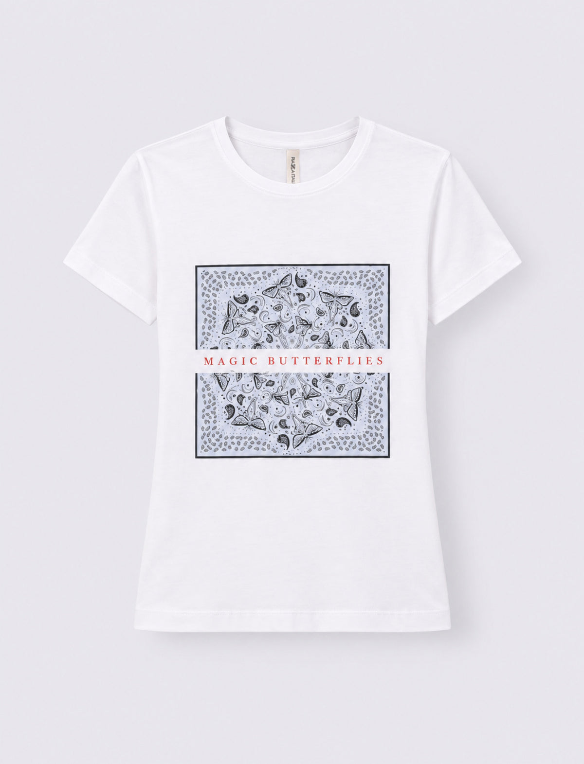 T-shirt paricollo a manica corta - var 1