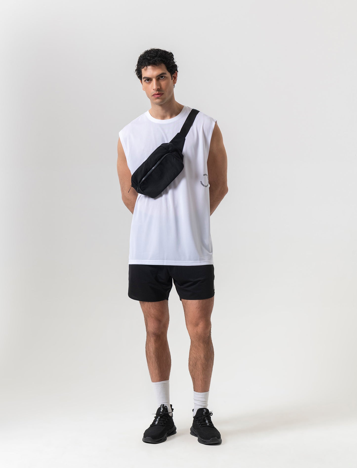 Canotta da allenamento da uomo - Bianco