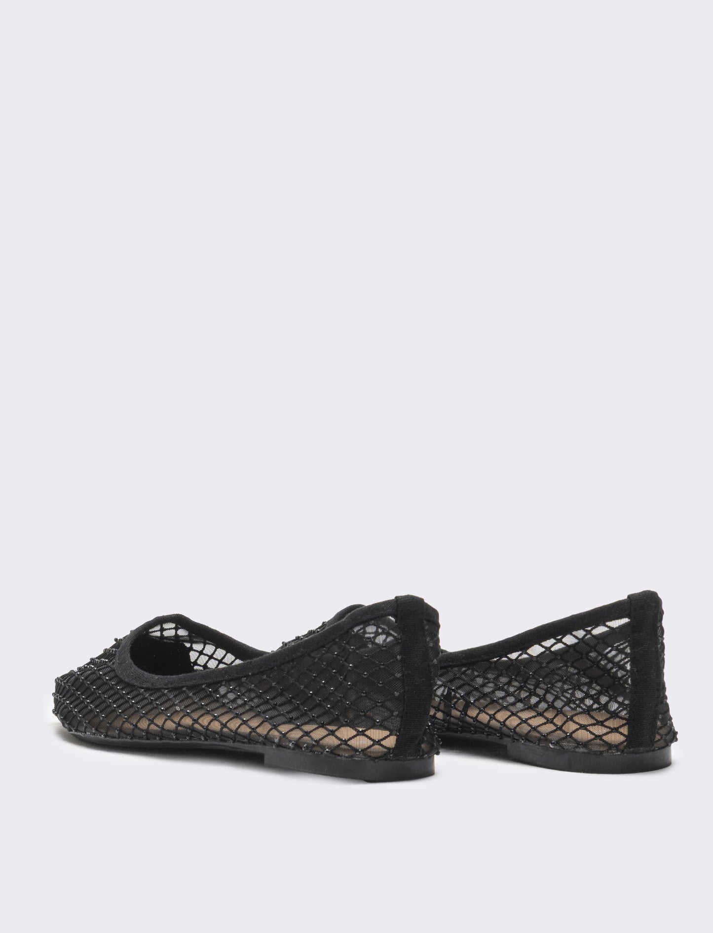 Ballerina da donna in rete - Nero