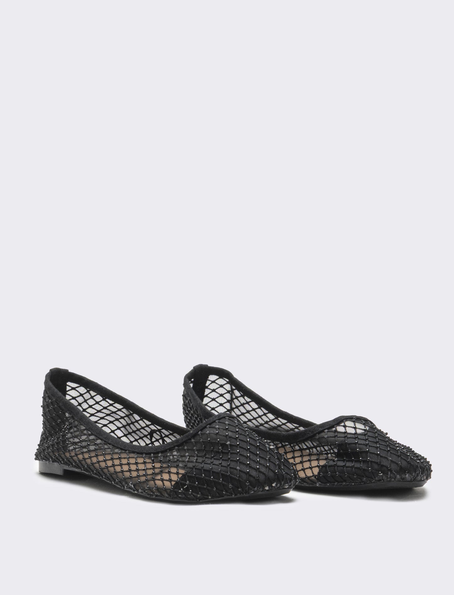 Ballerina da donna in rete - Nero