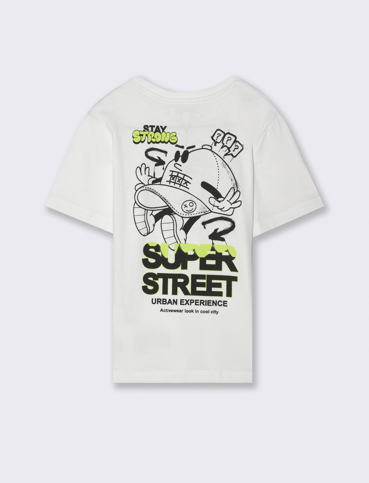 T-shirt regular da bambino - Bianco