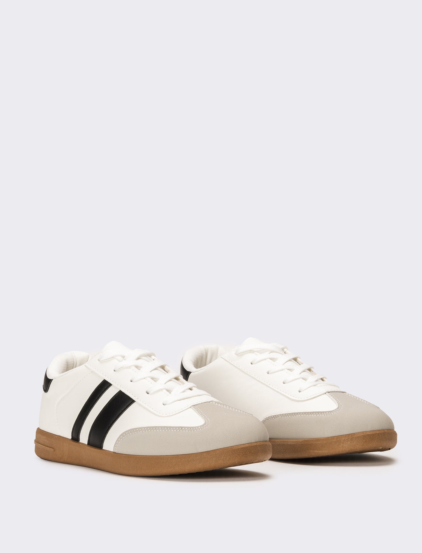 Sneakers da donna con inserti - Bianco