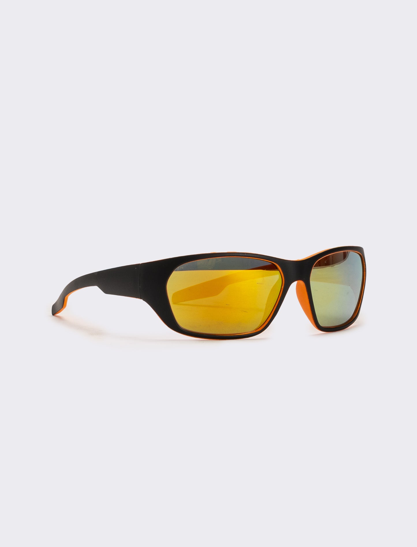 Occhiali bambino sport con lenti specchio - Arancio