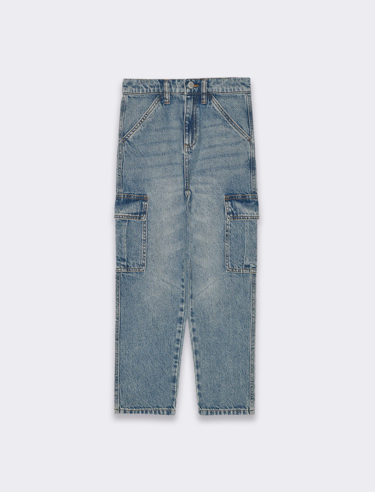 Denim cargo da bambino - Denim