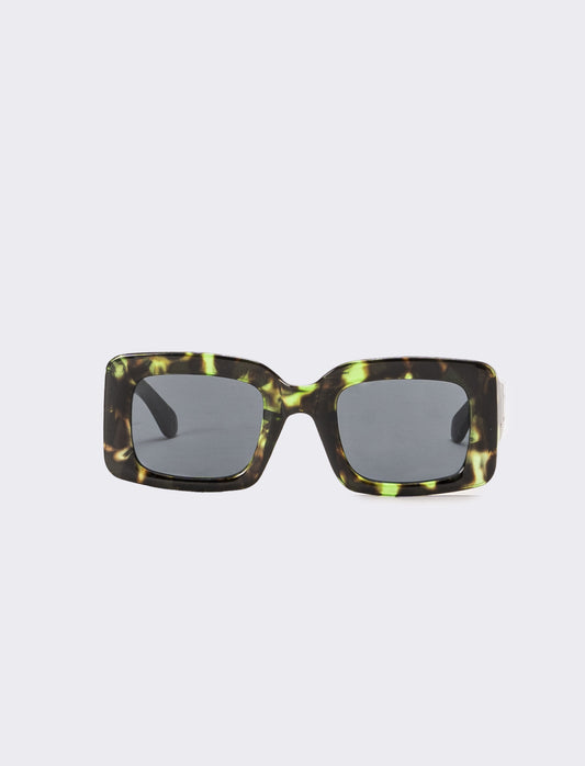 Occhiali donna rettangolari - Verde