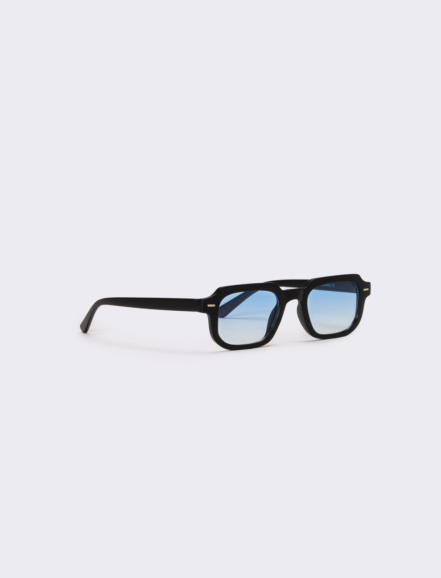 Occhiali uomo con montatura rettangolare - Blu
