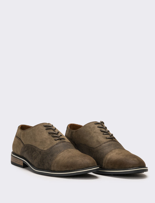 Scarpa stringata da uomo - Verde