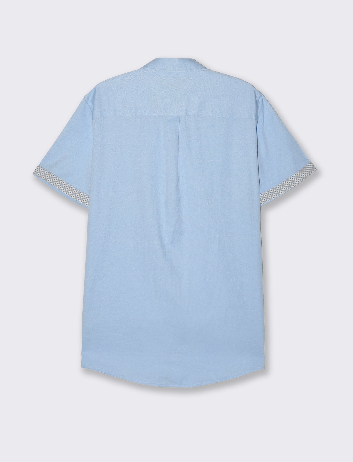 Camicia oxford regular fit da uomo - Celeste