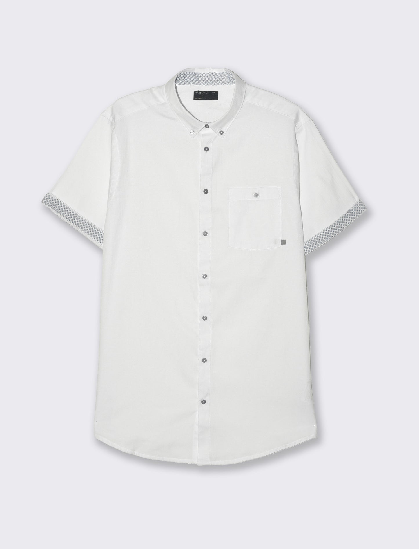 Camicia oxford regular fit da uomo - Bianco