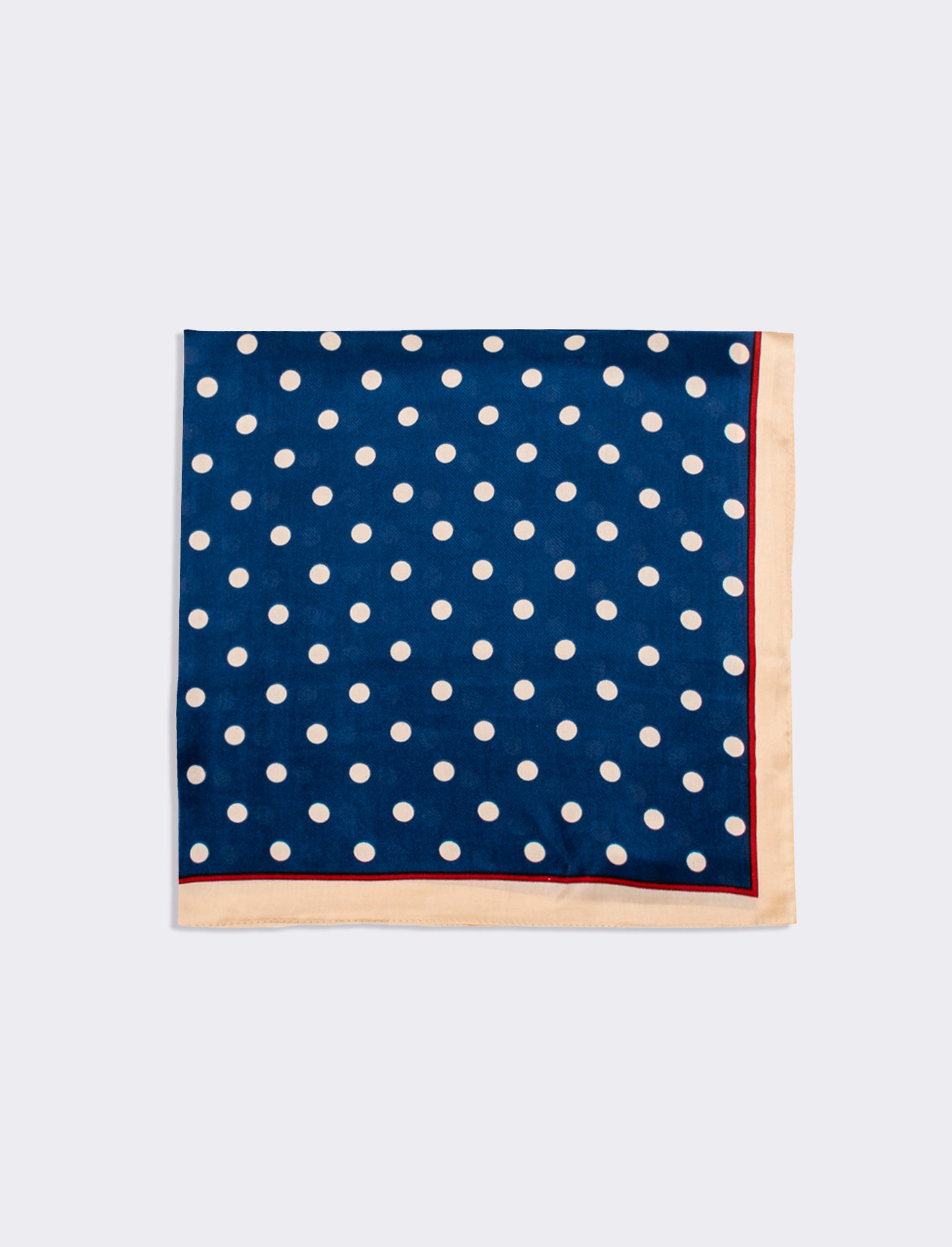 Foulard donna stampe pois 70x70 - Beige