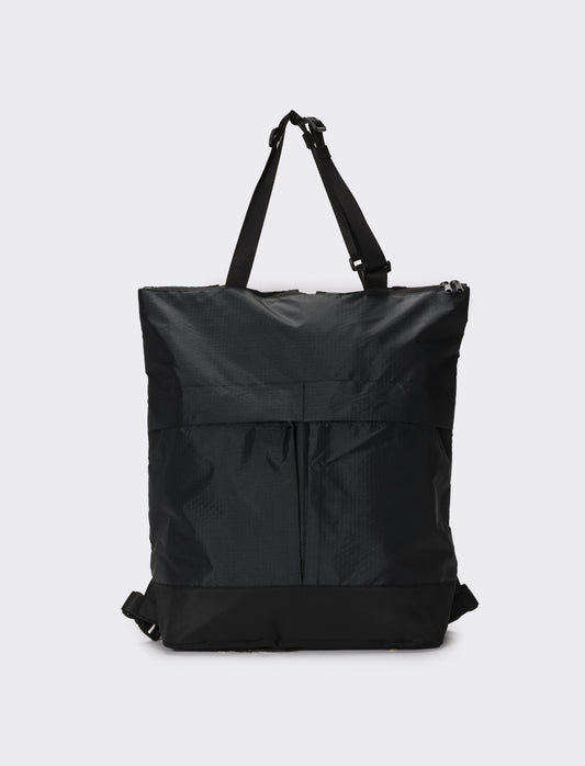 Borsa uomo shopper zaino - Nero