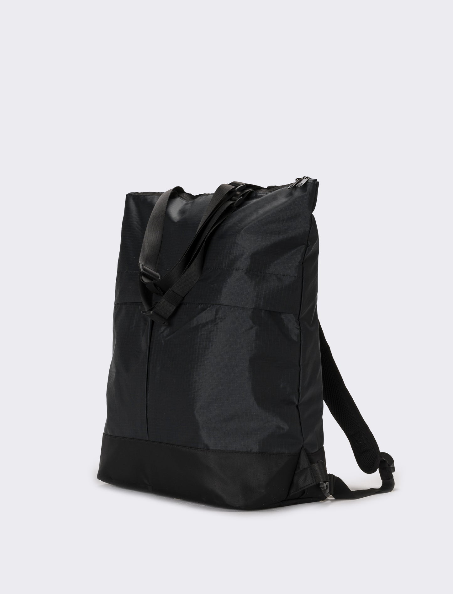 Borsa uomo shopper zaino - Nero