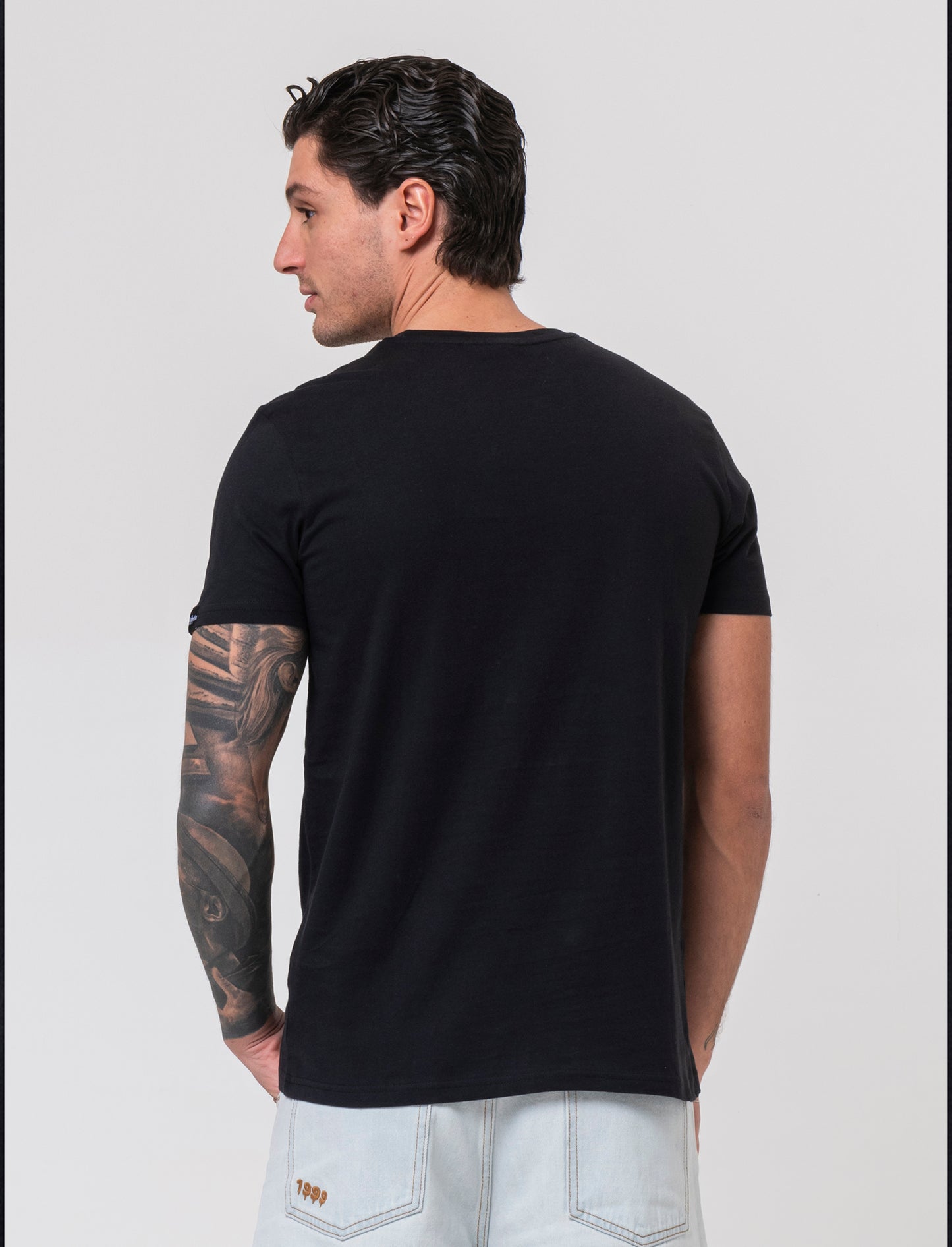 T-shirt stampa Junji Ito da uomo - Nero