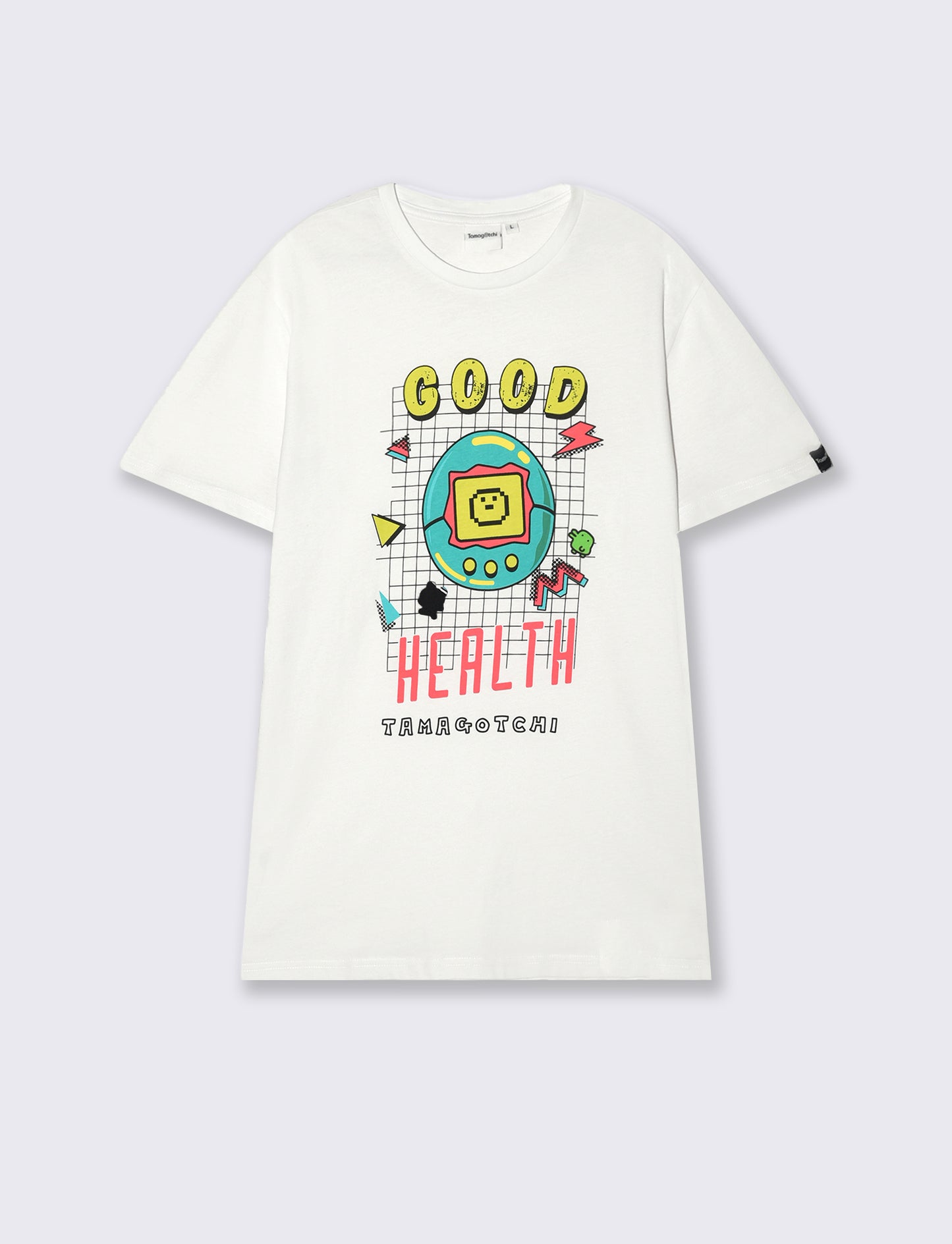 T-shirt stampa tamagotchi da uomo - Bianco