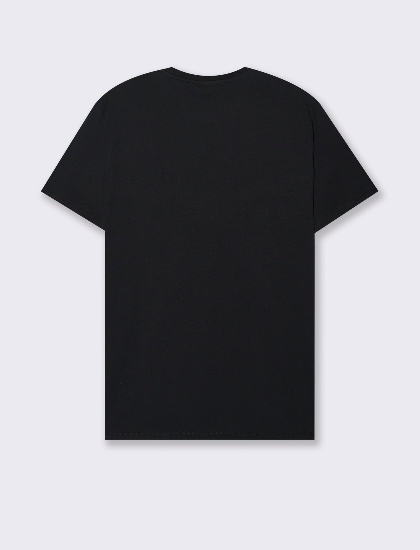 T-shirt stampa simpsons da uomo - Nero