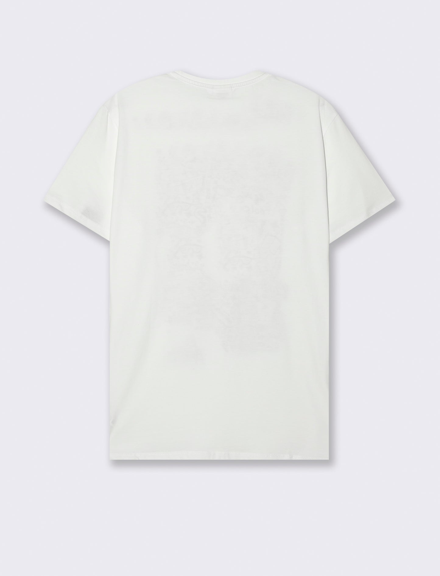 T-shirt stampa simpsons da uomo - Bianco