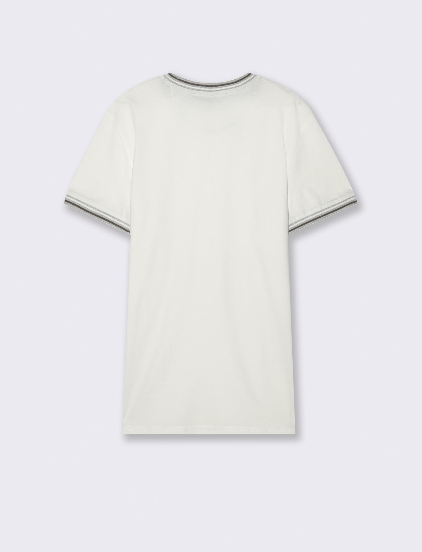 T-shirt in cotone premium da uomo - Bianco