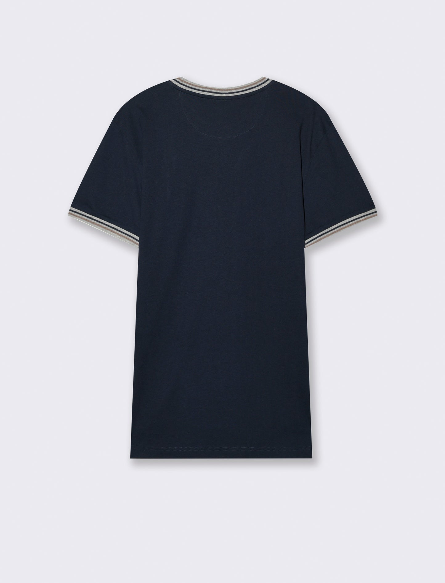 T-shirt in cotone premium da uomo - Blu