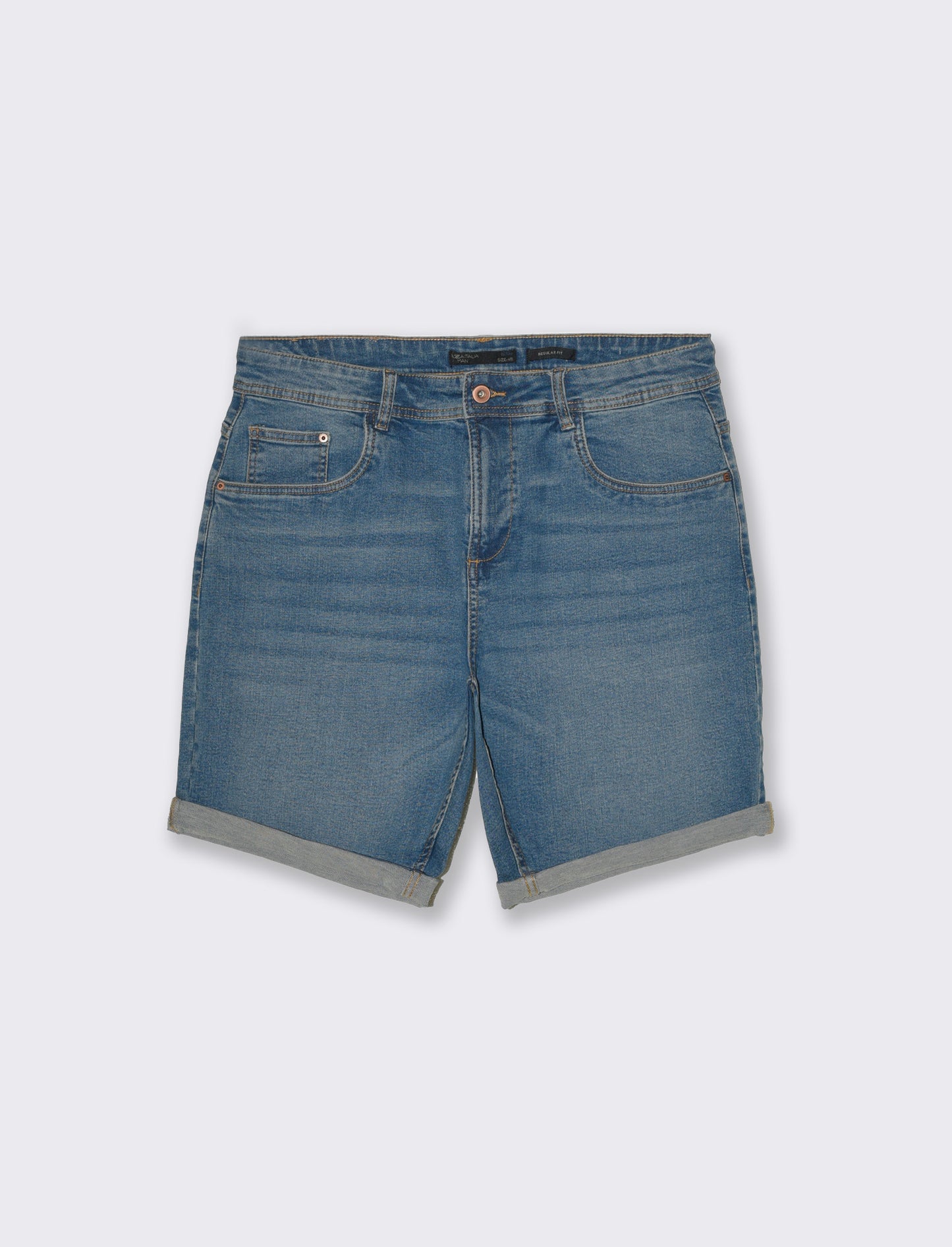 Bermuda jeans regular fit: da uomo - Denim
