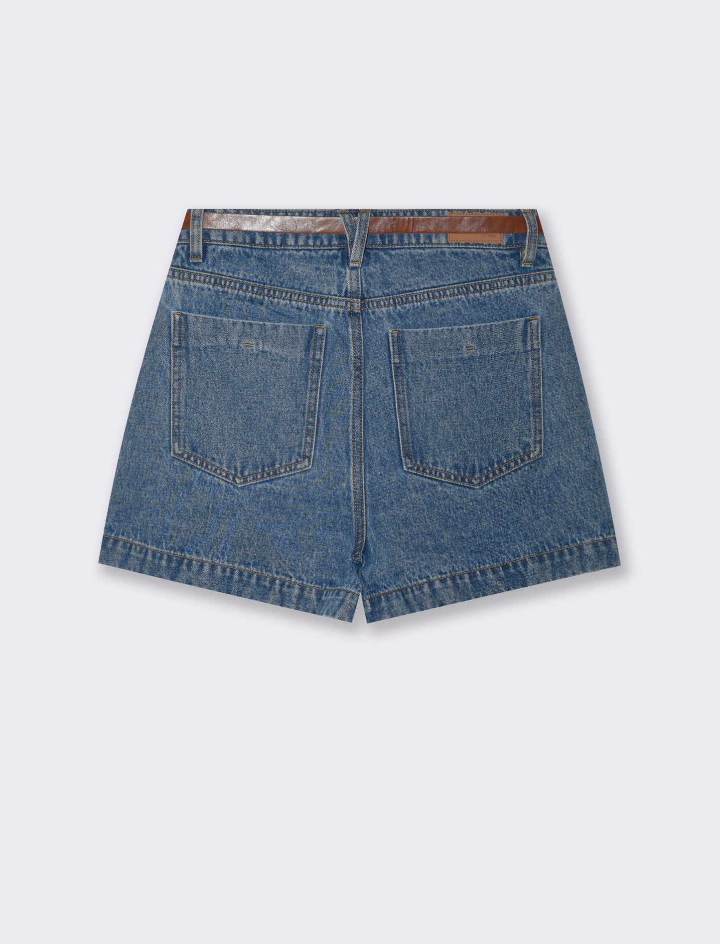 Short in denim - Denim
