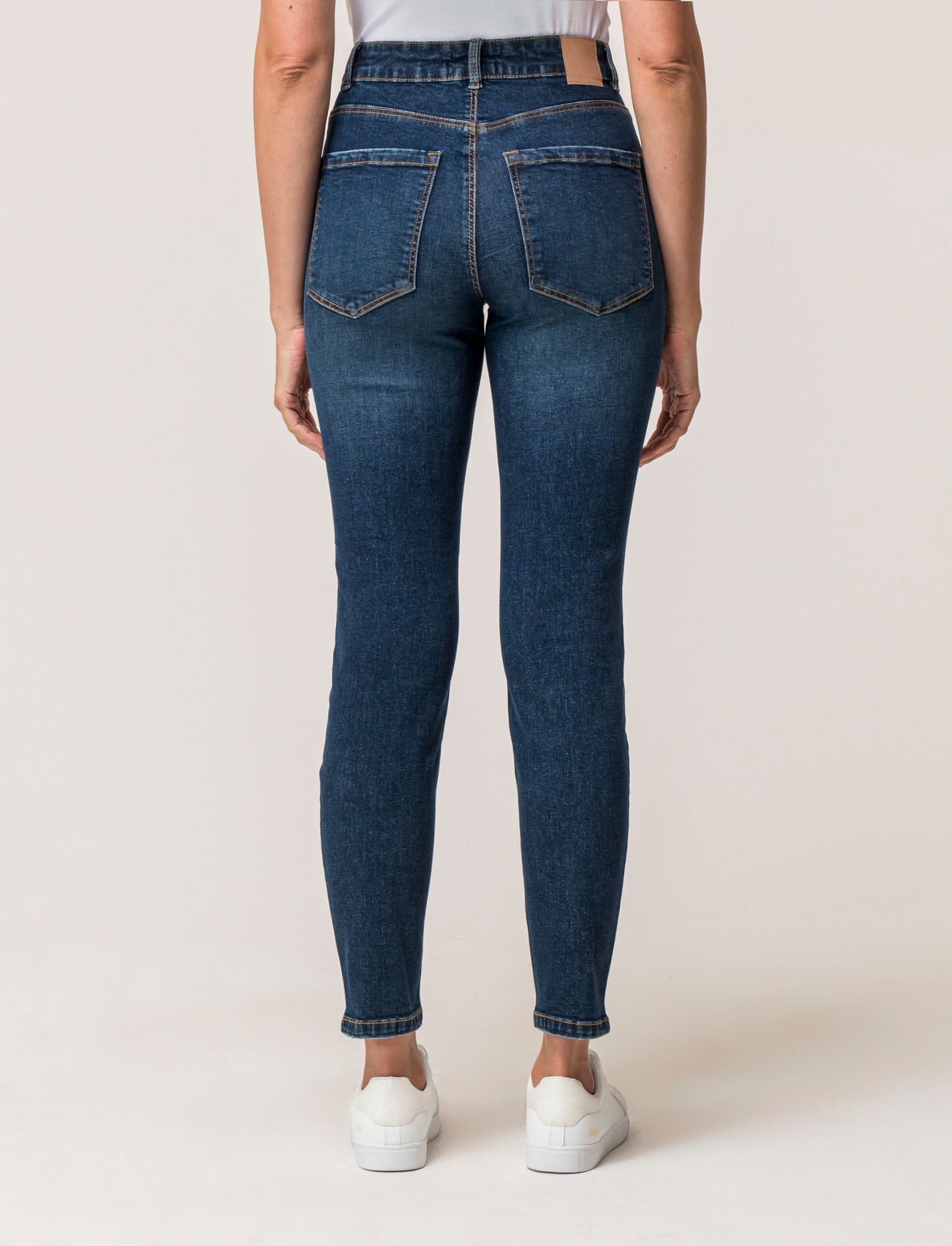 JEANS SKINNY - DENIM SCURO