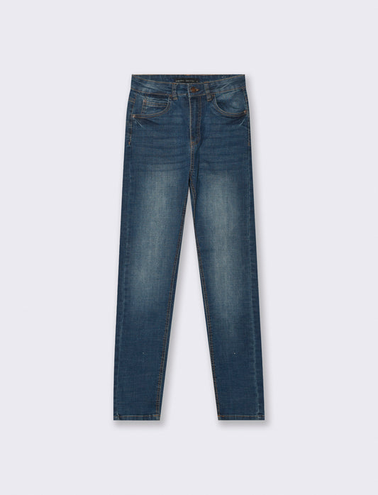 JEANS SKINNY - DENIM SCURO