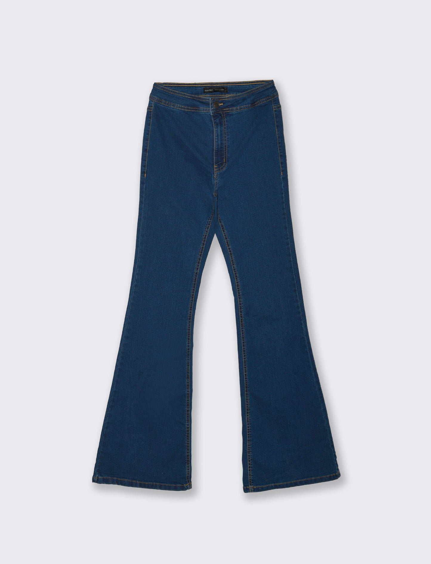 JEANS BOOTCUT HIGH WAIST - Denim
