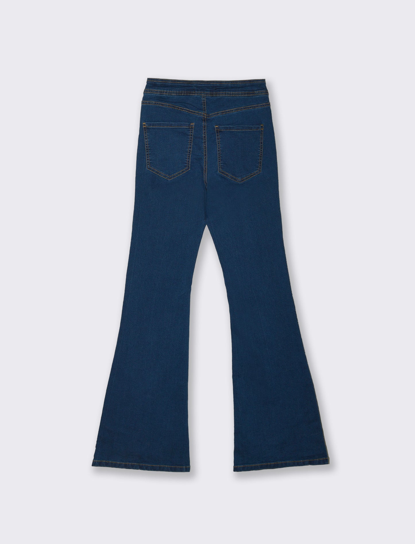 JEANS BOOTCUT HIGH WAIST - Denim