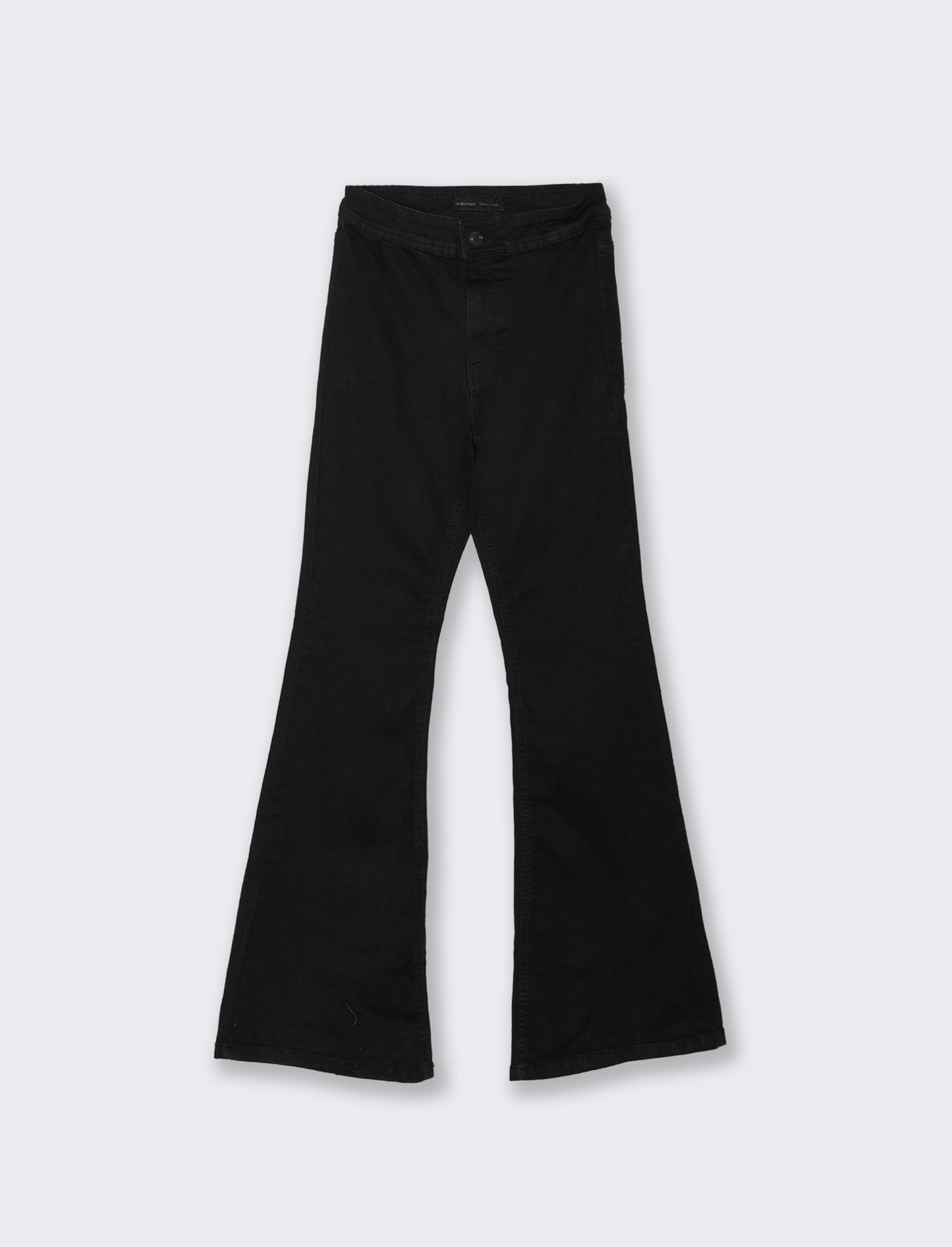 JEANS BOOTCUT HIGH WAIST - Nero