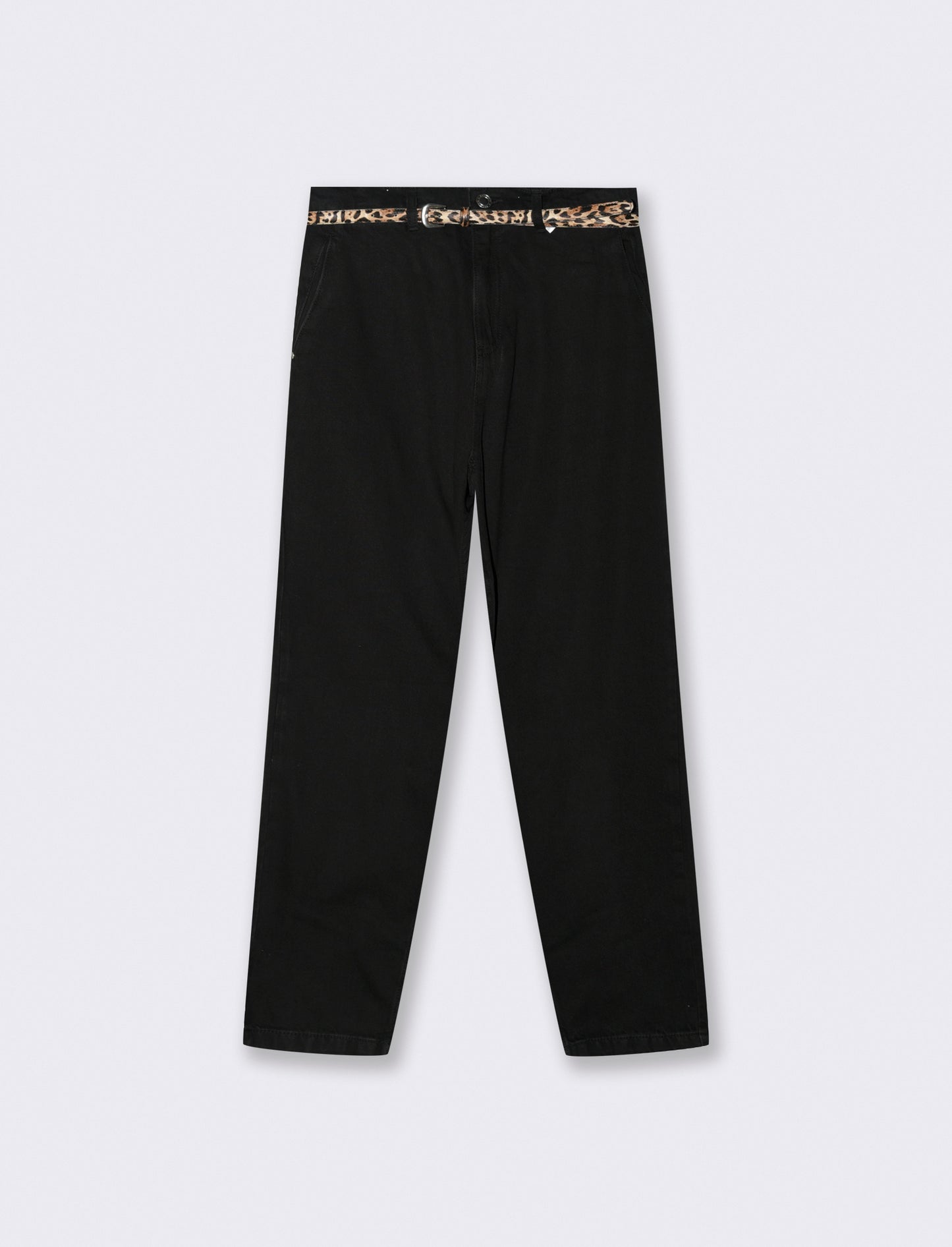 JEANS PAPERBAG - Nero