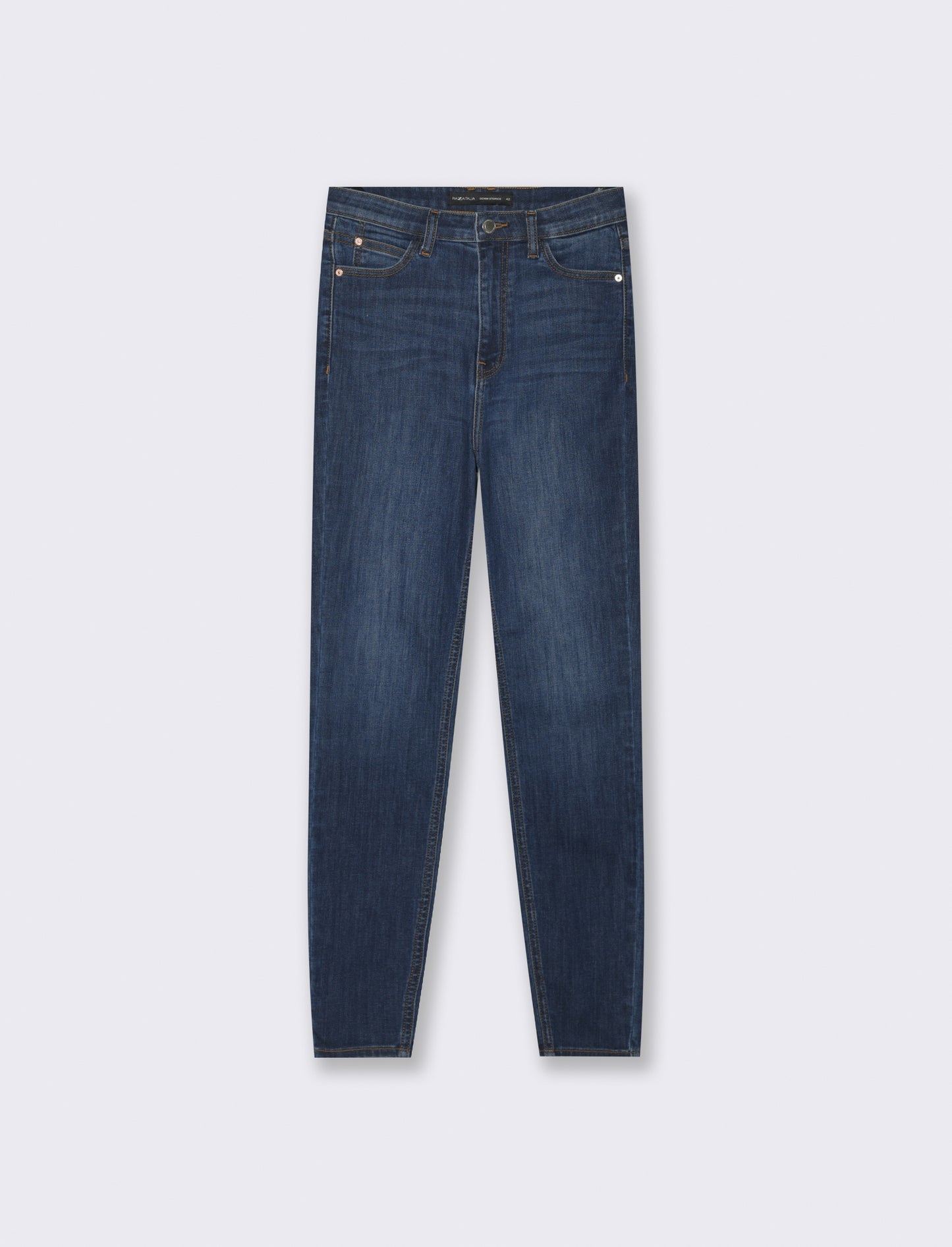JEANS SKINNY SUPER HIGH WAIST - DENIM SCURO