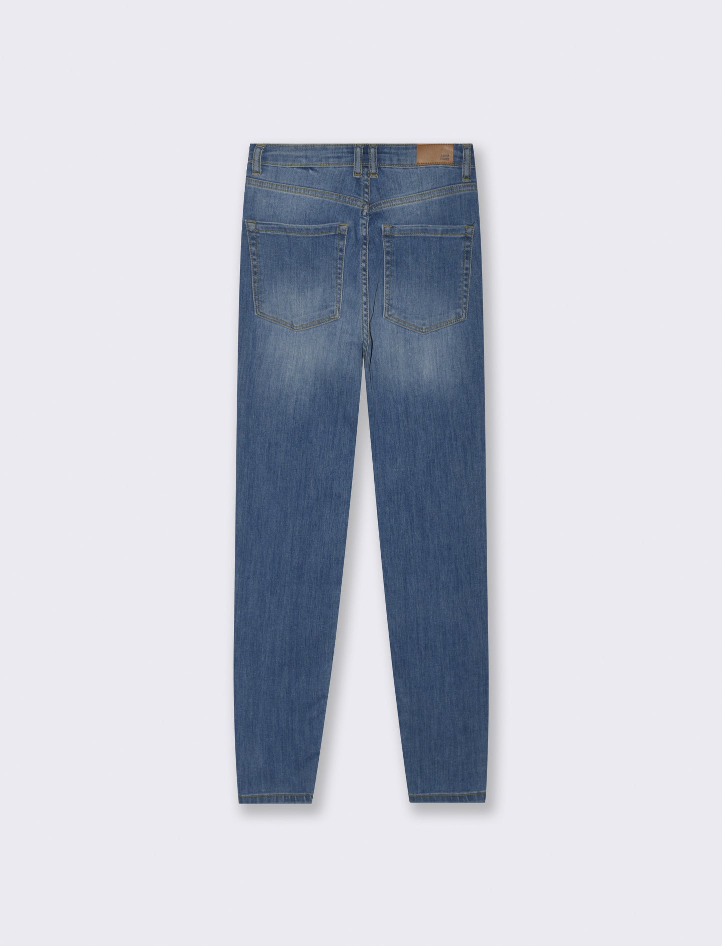 JEANS SKINNY SUPER HIGH WAIST - Denim