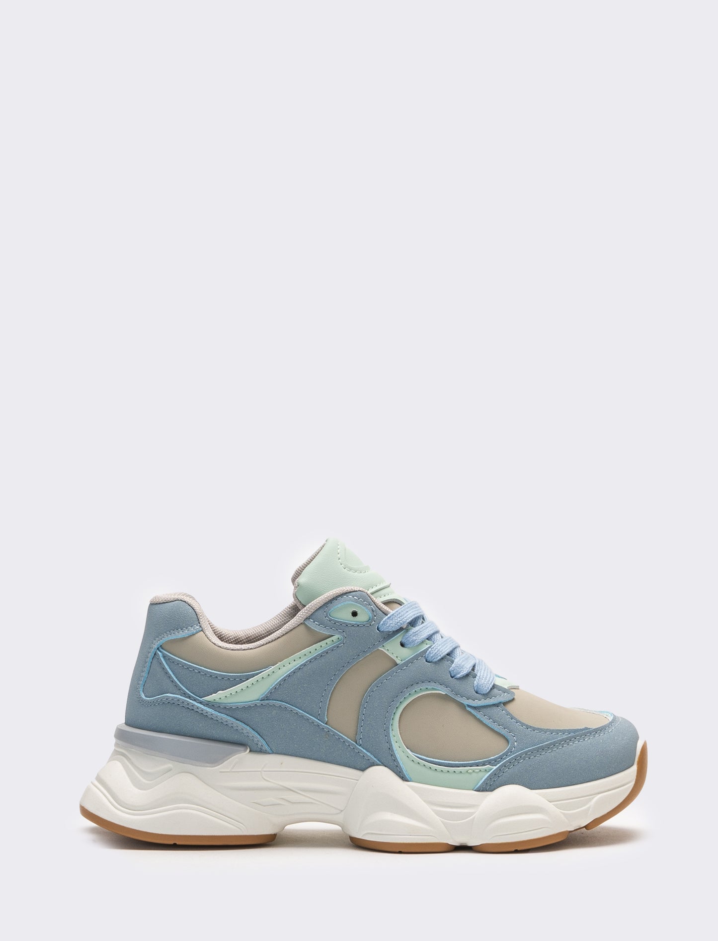 Sneakers da donna sportiva - Celeste