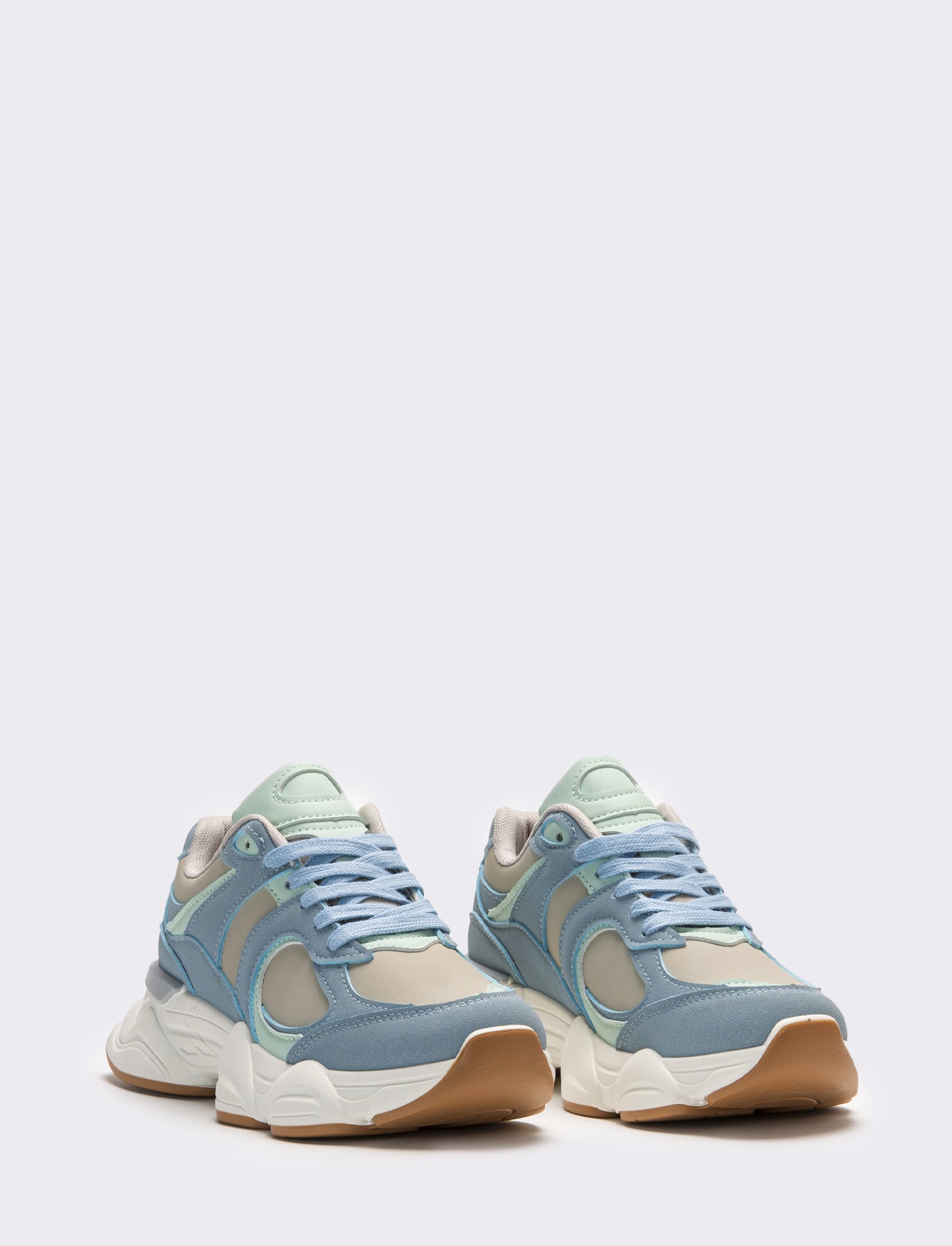 Sneakers da donna sportiva - Celeste