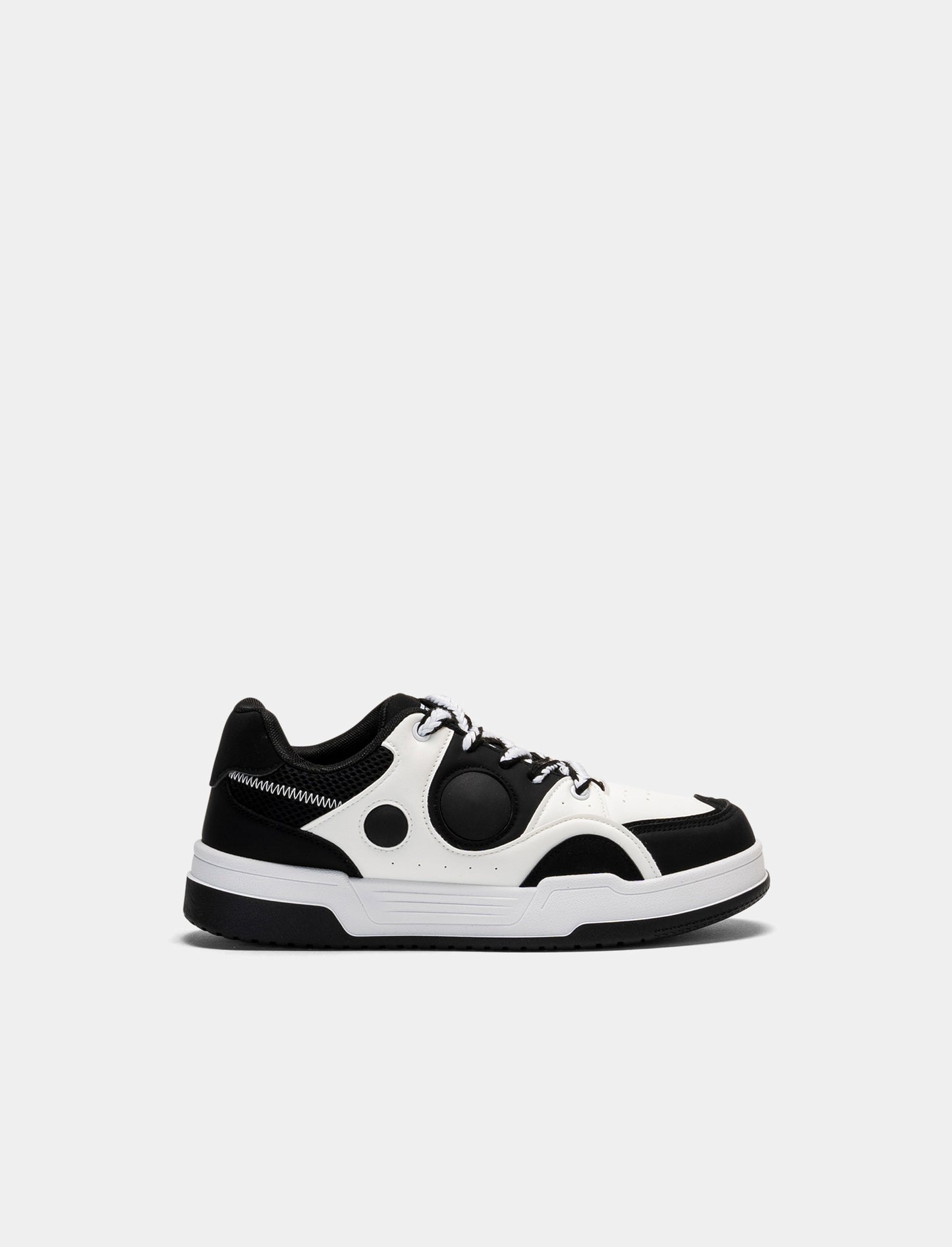 Sneakers da uomo bicolor - Nero