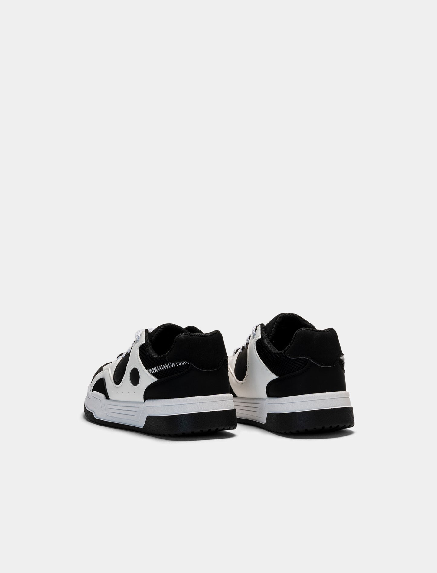 Sneakers da uomo bicolor - Nero