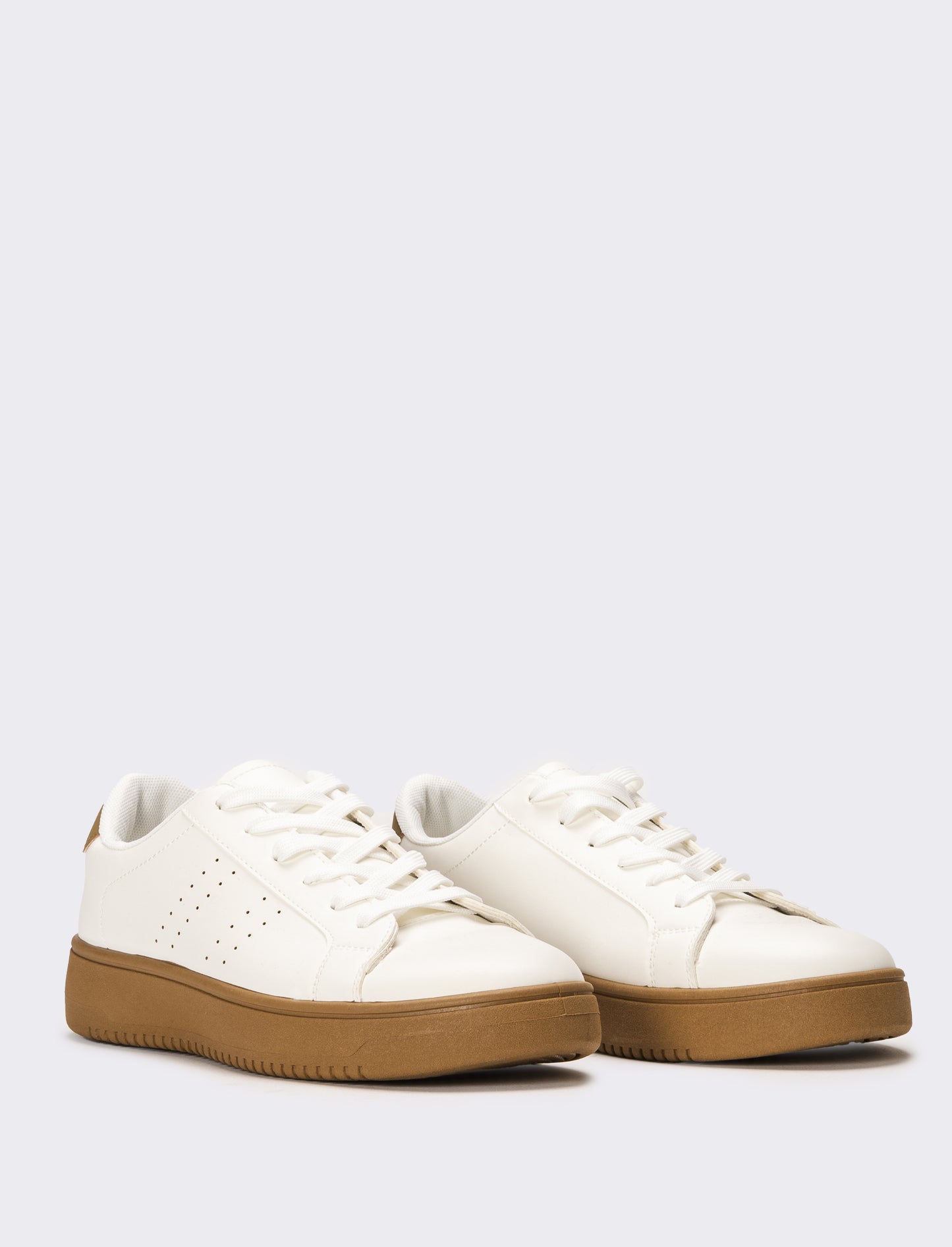 Sneakers basic da uomo - Bianco