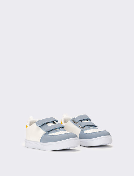 Sneakers con strappi da bambino - Bianco