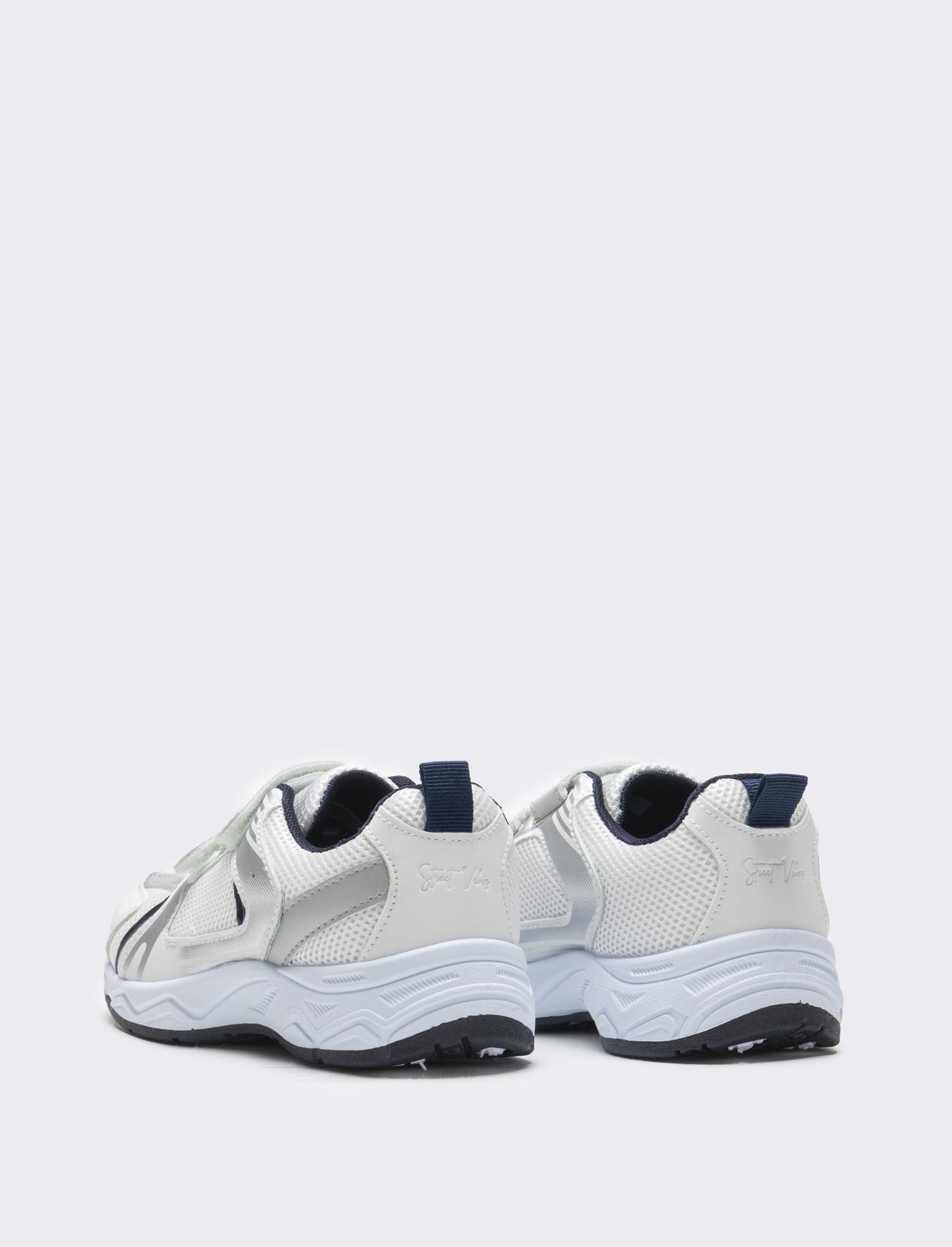 Sneakers multi elementi da bambino - Bianco