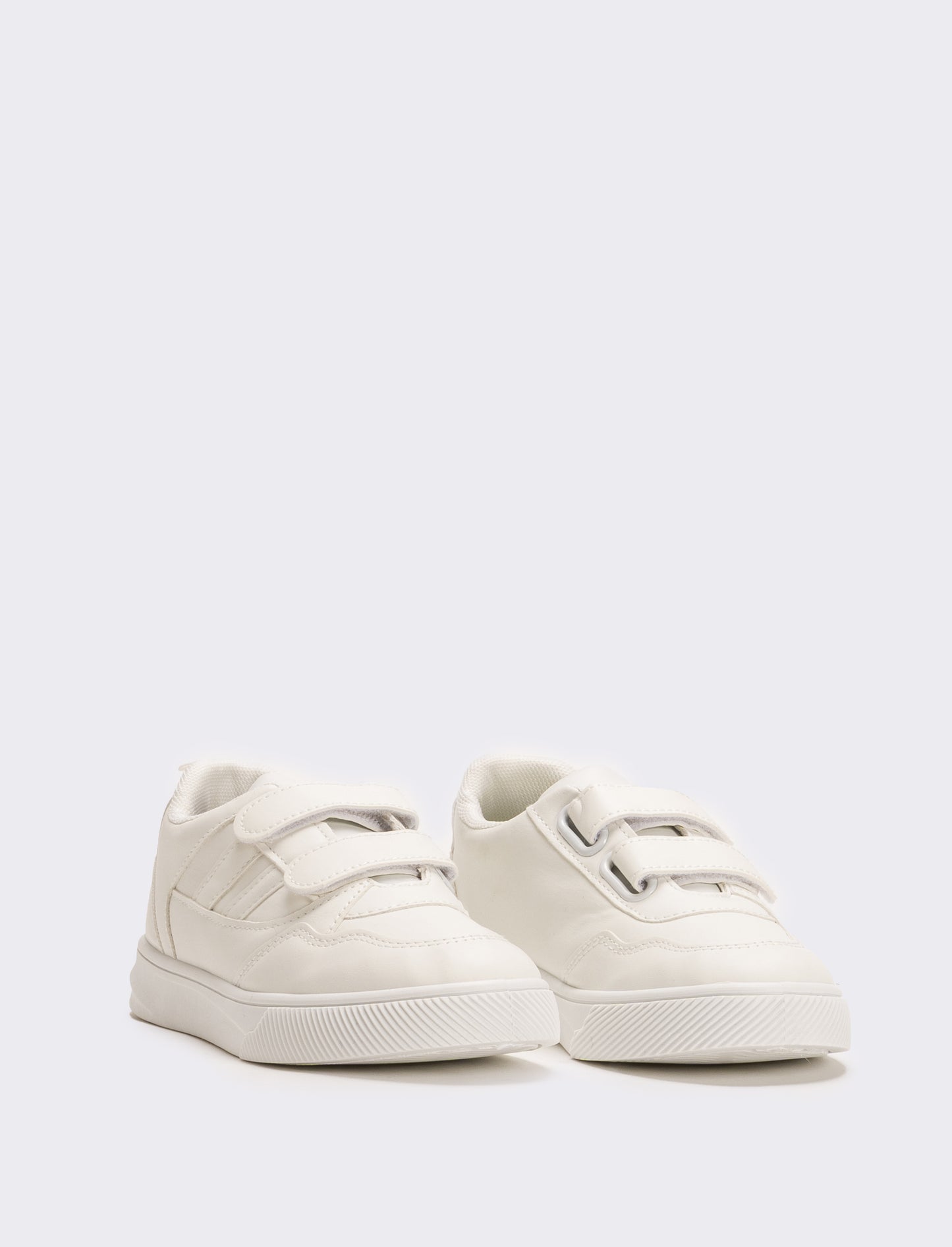 Sneakers da bambino con strappi - Bianco