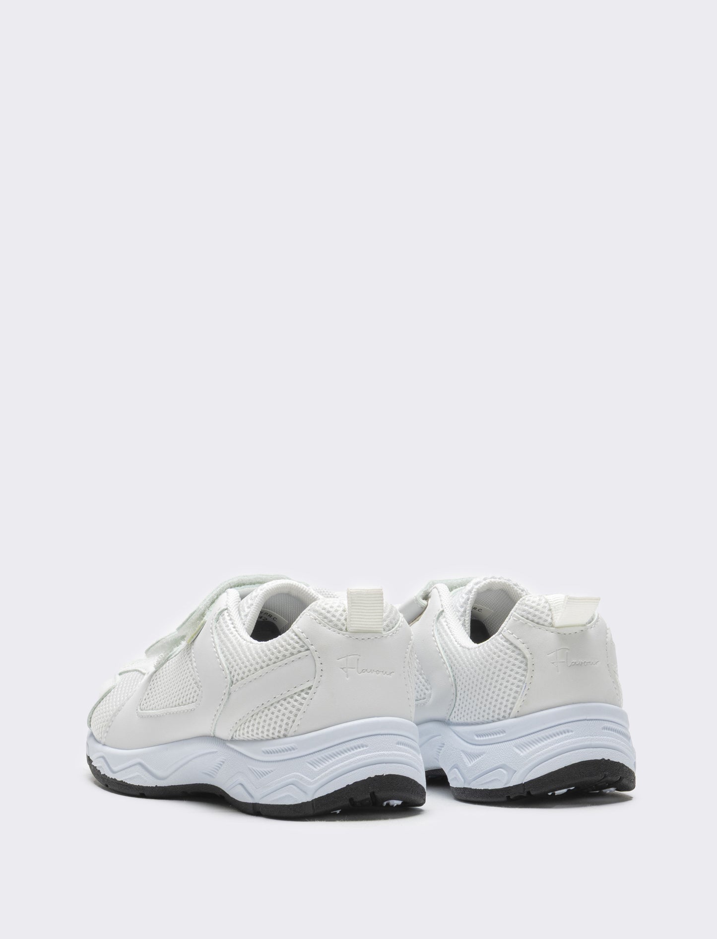 Sneakers con strappi da bambina - Bianco
